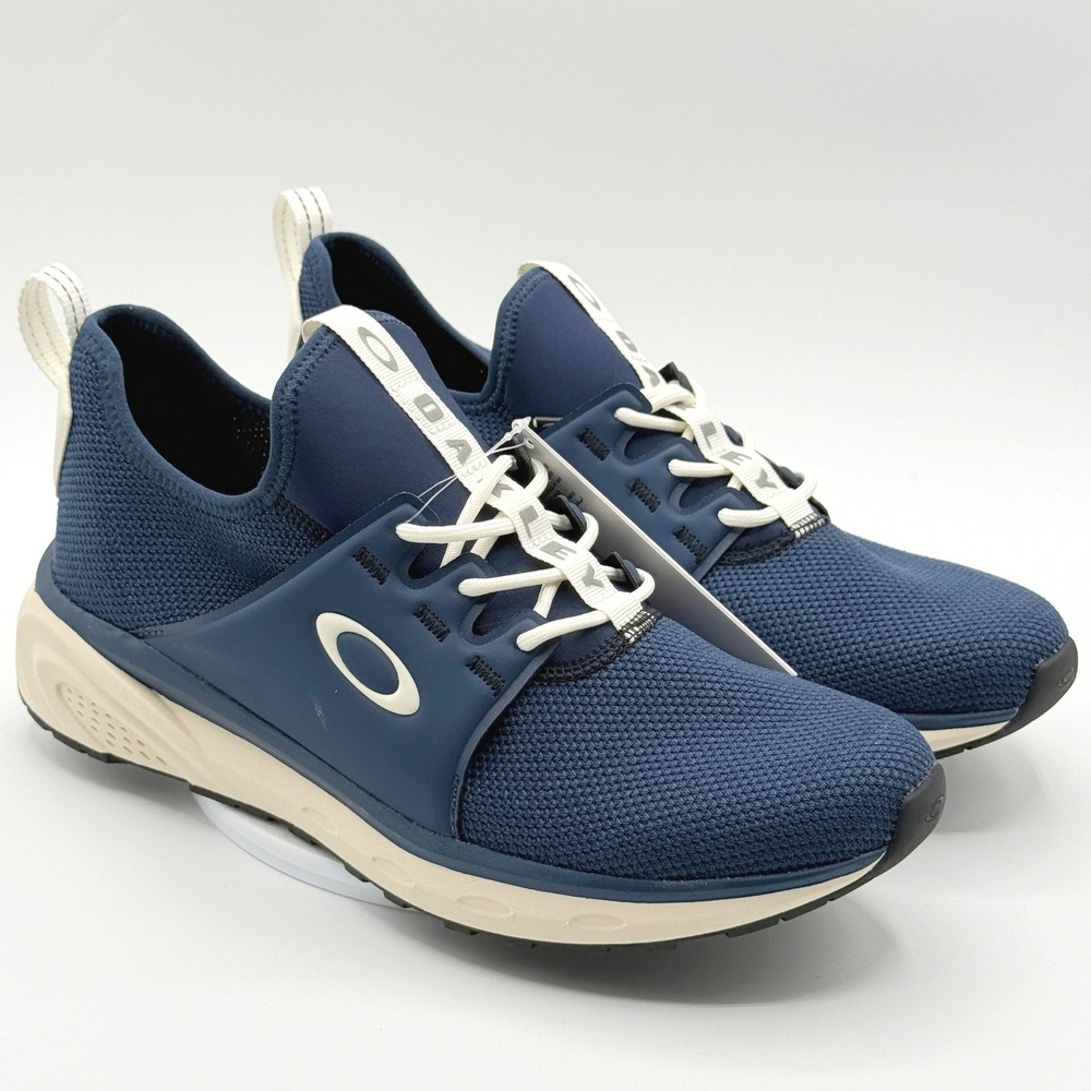 Oakley Evzero Dry Sneakers Mens 9.0 Blue Mesh Slip On Athletic Shoe - NEW no box